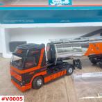 Volvo FH12 Globetrotter Tank Trailer ATV Holland Tekno 1:50, Ophalen of Verzenden, Zo goed als nieuw, Bus of Vrachtwagen, Tekno