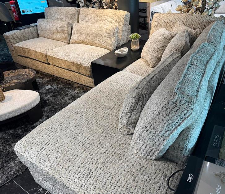 Luxe Hoekbank met Loungegedeelte hoge kwaliteit lekker zit, Huis en Inrichting, Banken | Bankstellen, Nieuw, Hoekbank, Vierpersoons of meer