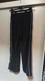 ZGAN Pantalon Co’Couture zwart met creme bies mt XS, Kleding | Dames, Broeken en Pantalons, Ophalen of Verzenden, Zo goed als nieuw