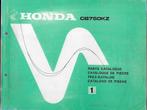 Honda CB750 KZ Parts List (4556z), Ophalen of Verzenden, Honda