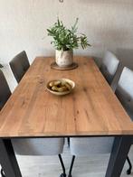 Complete eethoek, Huis en Inrichting, Tafels | Eettafels, Ophalen, 50 tot 100 cm, Zo goed als nieuw, Vijf personen of meer