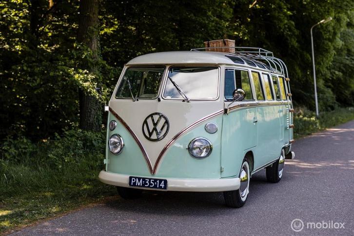Volkswagen T1 Samba 1971, Auto's, Oldtimers, Bedrijf, Te koop, Volkswagen, Overige brandstoffen, Overige carrosserieën