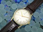 Verdal jaren'60 herenhorloge Vintage Nieuw New Old Stock, Leer, Staal, Polshorloge, Nieuw