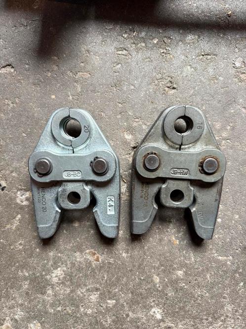 Persbekken henco 16 en 20 mm (groot), Doe-het-zelf en Verbouw, Gereedschap | Machine-onderdelen en Toebehoren, Gebruikt, Ophalen