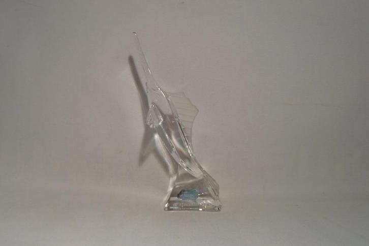 J.G. Durand Cristal Zwaardvis, Antiek en Kunst, Antiek | Glas en Kristal, Ophalen of Verzenden