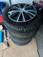 FIAT 500 setje velgen+doppen, Auto diversen, Wieldoppen, Ophalen of Verzenden, Gebruikt