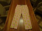 MARCCAIN roze broek met citroenen, Maat 42/44 (L), Nieuw, Ophalen of Verzenden, Driekwart