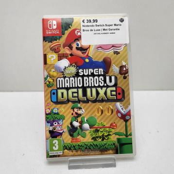 Nintendo Switch Super Mario Bros de Luxe | Met Garantie beschikbaar voor biedingen