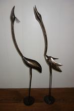 2 metalen vogels kunst, Antiek en Kunst, Ophalen of Verzenden