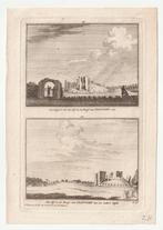 Ruïne Oostvoorn Spilman ca. 1750 oude gravure, Verzenden
