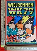 Vintage sticker WK 79 wielrennen Valkenburg Heineken bier, Verzamelen, Stickers, Ophalen of Verzenden, Zo goed als nieuw