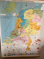 Grote schoolkaart De twaalf provincies van Nederland, Ophalen