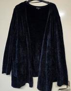 Ulla Popken lang chenille vest, maat 50 / 52, Kleding | Dames, Grote Maten, Zwart, Trui of Vest, Nieuw, Ulla Popken