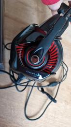 Koptelefoon, Gaming headset, Zo goed als nieuw, Over-ear, Bedraad