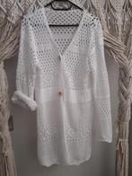 Zomer gebreid vest Ibiza style, Kleding | Dames, Truien en Vesten, Ophalen of Verzenden, Nieuw, Maat 42/44 (L), Wit