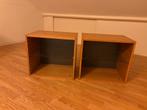 2 nachtkastjes (Ikea - Bravad), Huis en Inrichting, Slaapkamer | Nachtkastjes, Ophalen, Zo goed als nieuw, Minder dan 45 cm