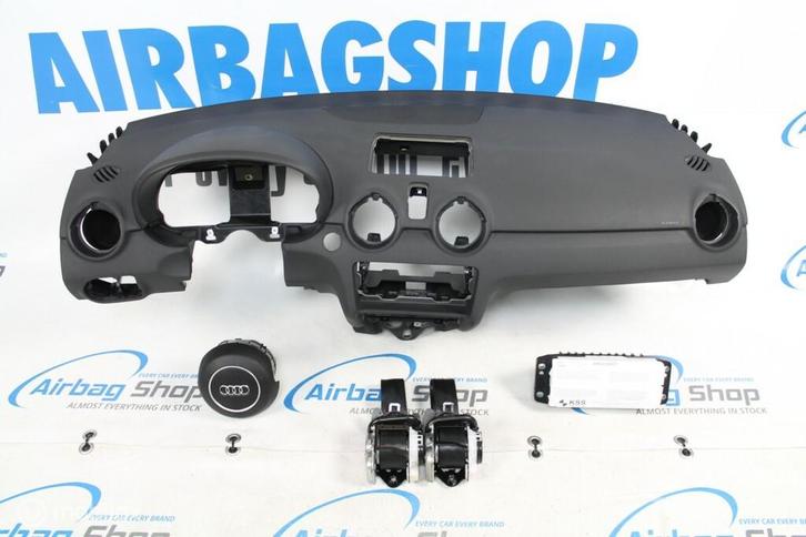 Airbag set - Dashboard start stop Audi A1 (2010-2018), Auto-onderdelen, Dashboard en Schakelaars, Gebruikt, Ophalen of Verzenden