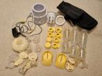 Medela maxi swing borstkolf + flesjes + flessenwarmer, Kinderen en Baby's, Babyvoeding en Toebehoren, Ophalen of Verzenden, Zo goed als nieuw