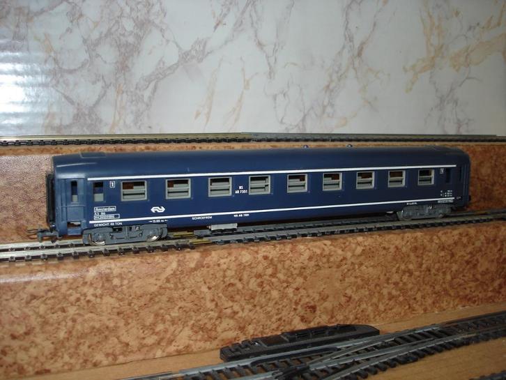 Lot NS rijtuigen van Jouef, Hobby en Vrije tijd, Modeltreinen | H0, Gebruikt, Wagon, Gelijkstroom, Jouef, NS, Ophalen of Verzenden