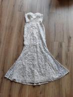 Strapless trouw jurk met zeemeermin model., Ophalen, Zo goed als nieuw, Trouwjurk