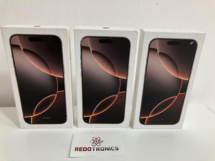 Apple IPhone 16 Pro Max 256GB EN 512GB (Met 100%), Telecommunicatie, Mobiele telefoons | Apple iPhone, Nieuw, 256 GB, Zonder abonnement