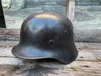 Originele m40 Q66 laatoorlogs, Ophalen of Verzenden, Overige soorten, Duitsland, Helm of Baret