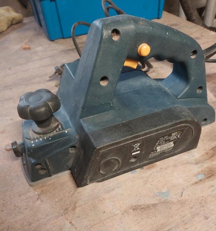 schaafmachine , electrische schaaf, Doe-het-zelf en Verbouw, Gereedschap | Overige machines, Gebruikt, Ophalen of Verzenden