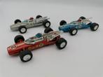 Leuke jaren 70 plastic race set formule 1, vintage w Germany, Hobby en Vrije tijd, Modelauto's | 1:32, Ophalen of Verzenden, Zo goed als nieuw