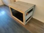 Bench met steiger houten ombouw, Ophalen, Zo goed als nieuw