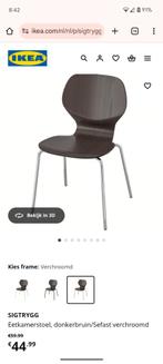 Ikea eetkamerstoel (Sigtrygg), nieuw, Bruin, Nieuw, Ophalen of Verzenden, Eén