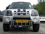 Suzuki Jimny 1.3 JLX Automaat, NW APK NL/NAP! (bj 2001), Auto's, Suzuki, Automaat, 1025 kg, Stof, Zwart