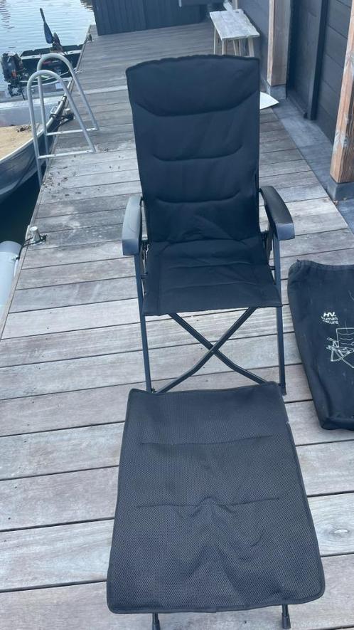Human Nature campingstoelen + Voetensteunen | Zo goed als ni, Caravans en Kamperen, Kampeermeubelen, Zo goed als nieuw, Campingstoel
