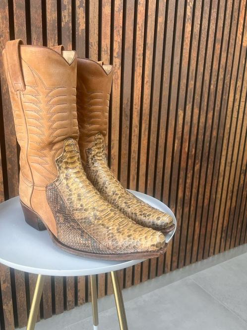 Stoere Sendra cowboy laarzen mt 42, Kleding | Heren, Schoenen, Zo goed als nieuw, Boots, Bruin, Ophalen of Verzenden