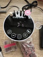 Nagelfrees complete set 35000 RPM, Ophalen of Verzenden, Zo goed als nieuw, Zwart, Handen en Nagels