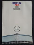 Mercedes Benz brochure 1967, type 280 SE coupe convertible, Ophalen of Verzenden, Zo goed als nieuw, Mercedes