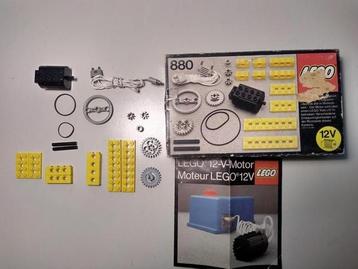 Lego complete 12 volt aandrijf set 880 met boekje igst  beschikbaar voor biedingen