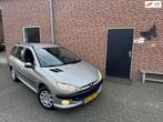 Peugeot 206 SW 1.4 One-line Station Nette auto, NW apk ,, Auto's, Voorwielaandrijving, Zwart, 4 cilinders, Handgeschakeld