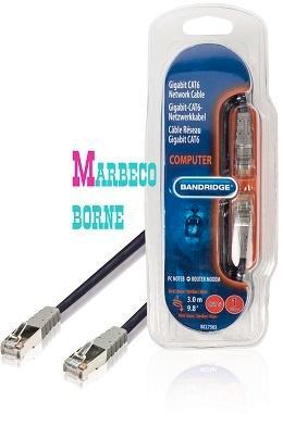 CAT6 FTP/UTP Netwerkkabel RJ45 Male - RJ45 Male 3 meter, Computers en Software, Pc- en Netwerkkabels, Nieuw, Ophalen of Verzenden