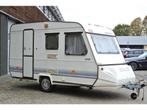 Adria Linea 400 TK|Stapelbed|Voortent|, Caravans en Kamperen, Caravans, Standaardzit, Kachel, Bedrijf, Adria