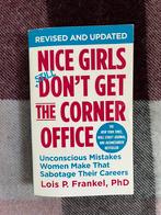 Nice girls still don’t get the corner Office - Lois Frankel, Boeken, Advies, Hulp en Training, Gelezen, Ophalen of Verzenden