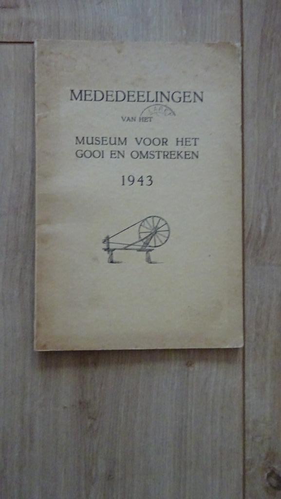 Mededeelingen van het centrum voor Gooi en omstreken 1943, Boeken, Geschiedenis | Stad en Regio, Gelezen, Ophalen of Verzenden