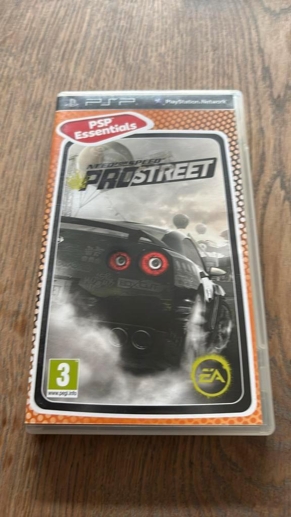 Need for Speed ProStreet psp, Spelcomputers en Games, Games | Sony PlayStation Portable, Zo goed als nieuw, Racen en Vliegen, 2 spelers