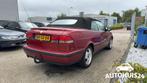 Saab 9-3 Cabrio 2.0t SE Cayenne Red met. APK 02/2026, Zwart, 4 cilinders, Cabriolet, 4 stoelen