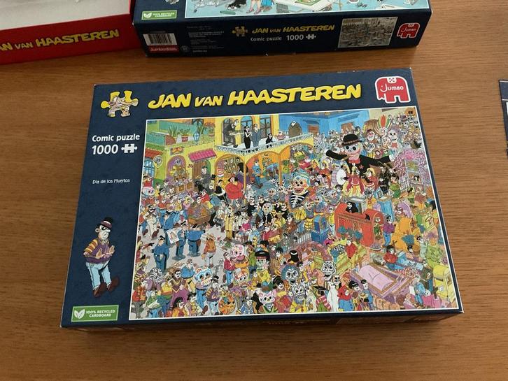 Van Haasteren Puzzel - Dia de los Muertos, Hobby en Vrije tijd, Denksport en Puzzels, Zo goed als nieuw, Legpuzzel, 500 t/m 1500 stukjes