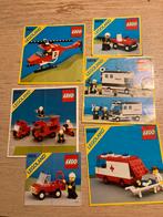 Lego sets 6366, 6688, 6505,6612, 6676, 6657 hulpdiensten, Complete set, Gebruikt, Ophalen of Verzenden, Lego
