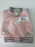 Nieuwe Roze bomberjack met grijze panterprint maat 80, Meisje, Dirkje, Nieuw, Ophalen of Verzenden