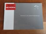 Nissan onderhoudsboekje 12-2003 blanco, Auto diversen, Handleidingen en Instructieboekjes, Ophalen of Verzenden