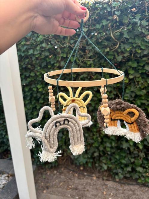 Macrame boxmobiel jungle, Kinderen en Baby's, Kinderkamer | Inrichting en Decoratie, Nieuw, Overige typen, Ophalen of Verzenden