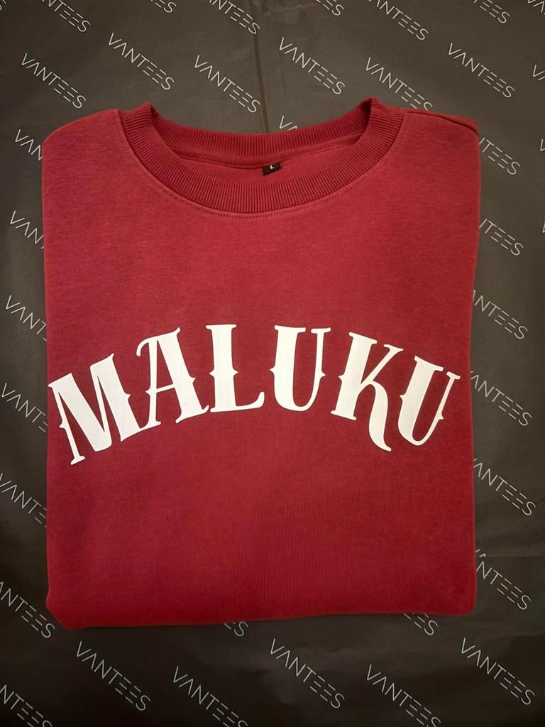 Maluku sweater., Verzenden, Nieuw, Overige maten, Rood