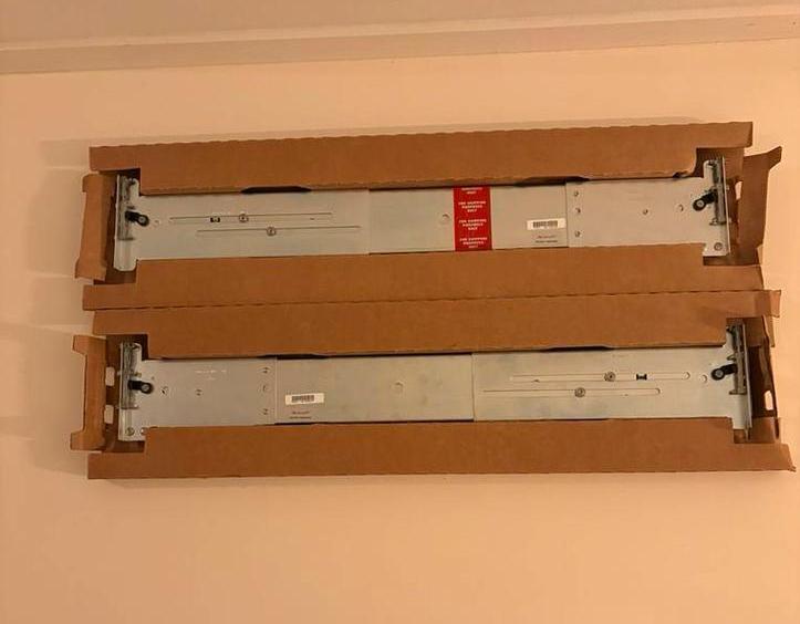 Schroff telescooprails set 19″ – 800 mm serverkast, nieuw, Computers en Software, Serverkasten, Nieuw, Plaatstaal, Ophalen of Verzenden